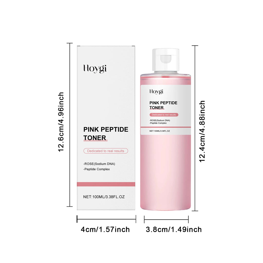Rose Essence Toner Glowing Skin Soothing Moisturizing Refreshing Conditioning Nourishing Brightening Facial Pink Peptide Toner