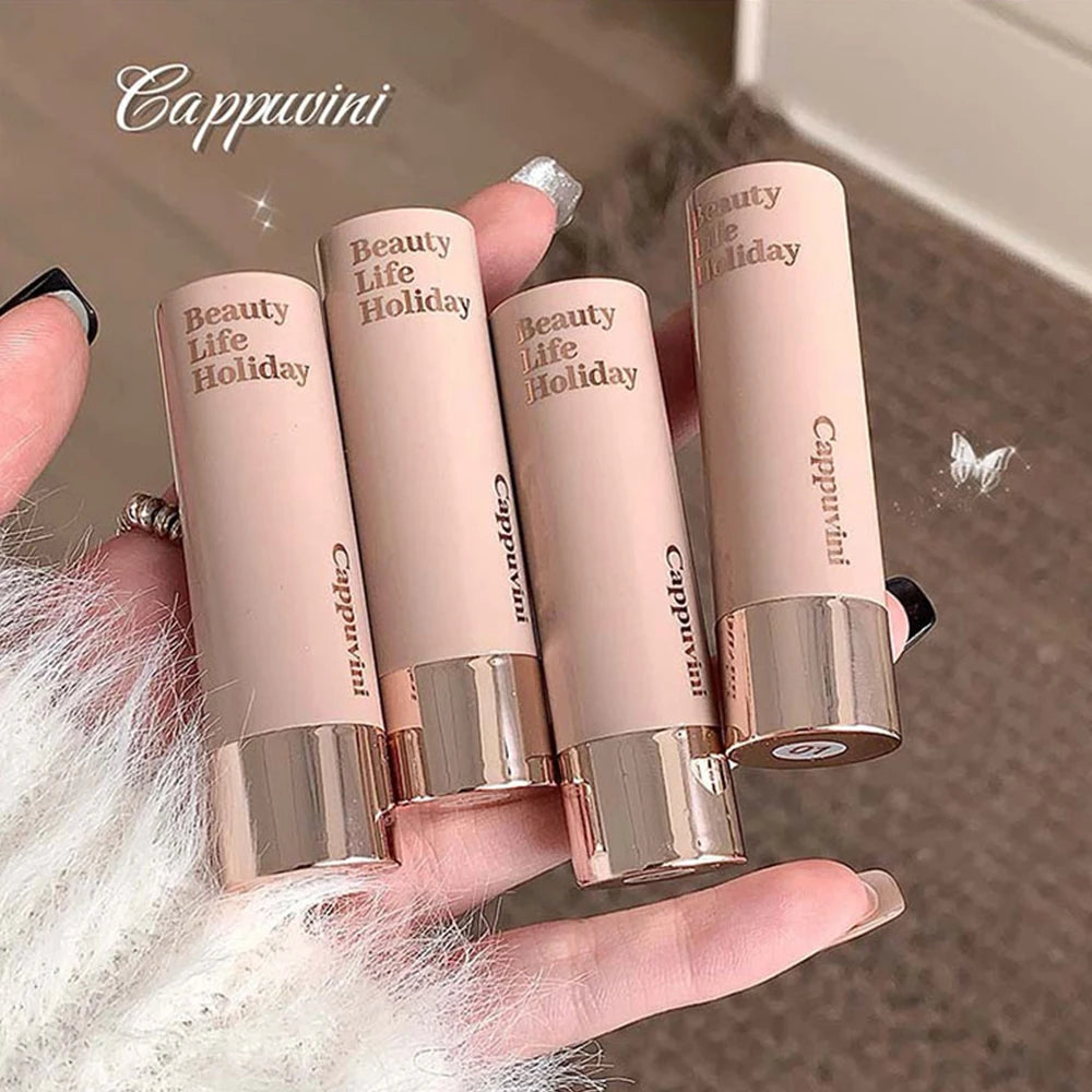 Cappuvini Moisturizing Silky Three-Dimensional Contour Stick Natural Matte Single Color Suitable For Nose Shadow Makeup Contour