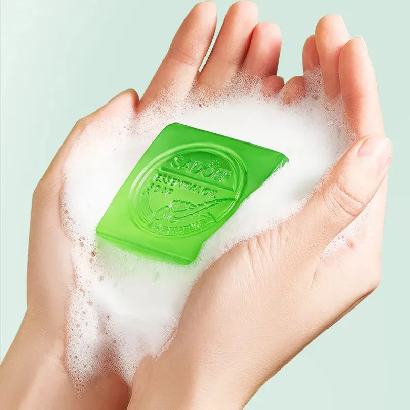 Aloe Vera Facial Soap - Handmade Essential Oil Cleanser 100g