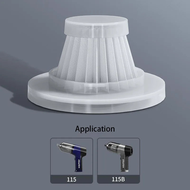 XMSJ Car Vacuum Cleaner Powerful 1290000Pa Suction Cordless Handheld Portable For Car And Home