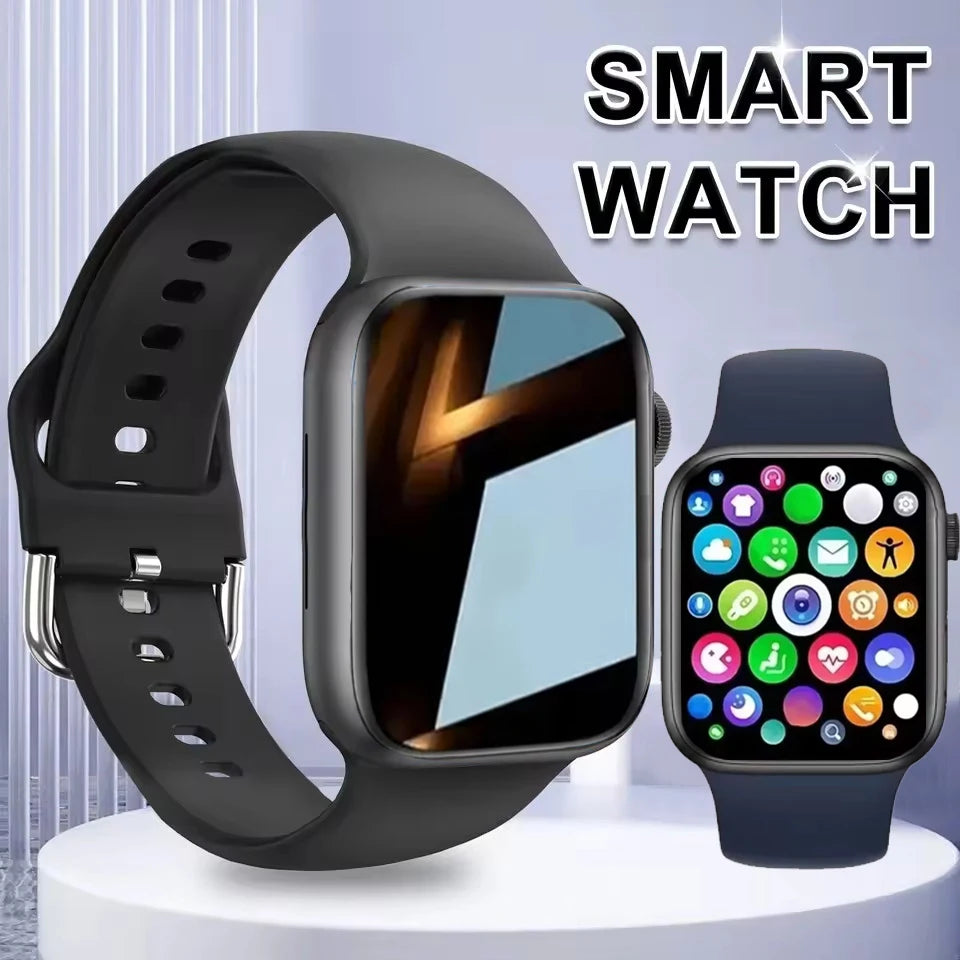 Nuevo Smartwatch 2025 para hombres, teléfono Android iOS, pantalla de 1.73", llamadas Bluetooth, monitoreo de oxígeno en sangre y presión, Smart Watch para mujeres
