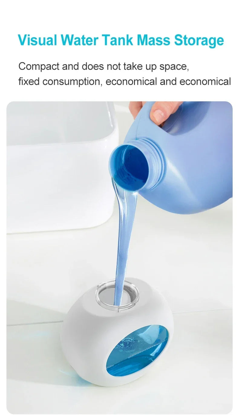 Dispensador automático de jabón 2025 de 420 ml, dispensador de espuma, sensor táctil, dispositivo de lavado de manos con carga USB, montado en la pared