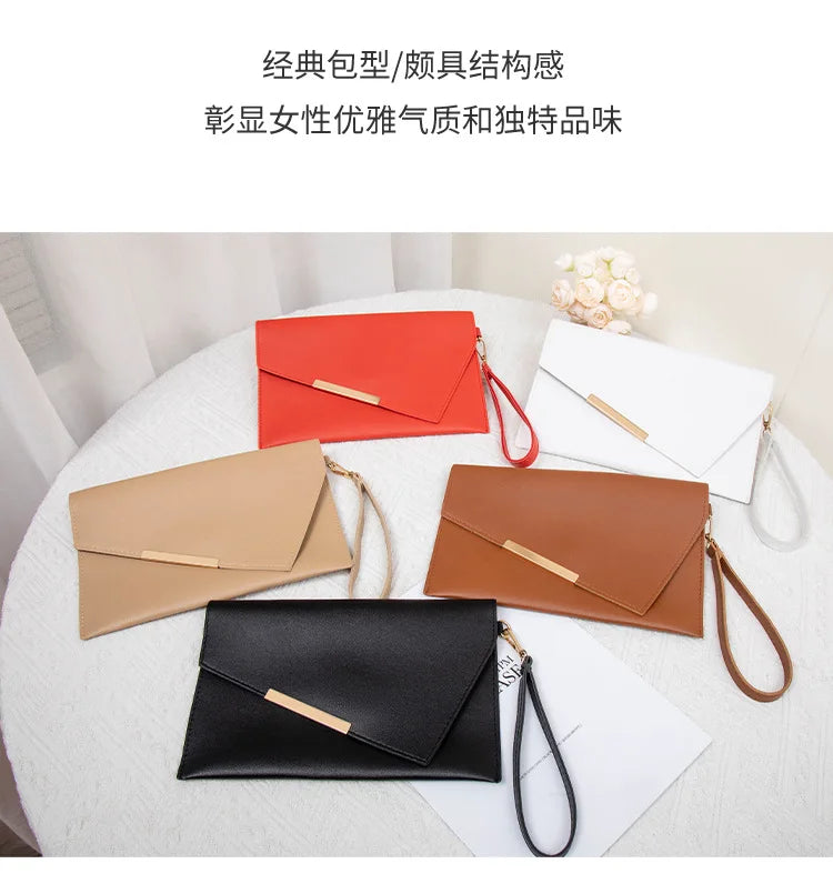 Fashion High-end Women Envelope Bag Luxury Clutch Purse Early Spring New Style All-match Small Bag