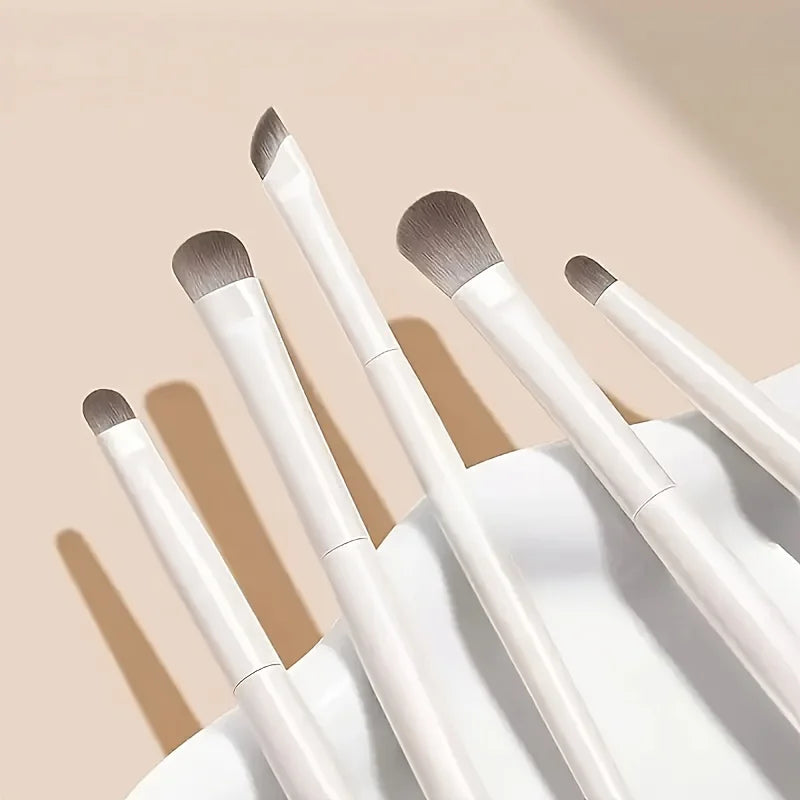 5-Piece Eye Makeup Brush Set Perfect Travel Companion and Gift for Friends, Girlfriends, and Wives