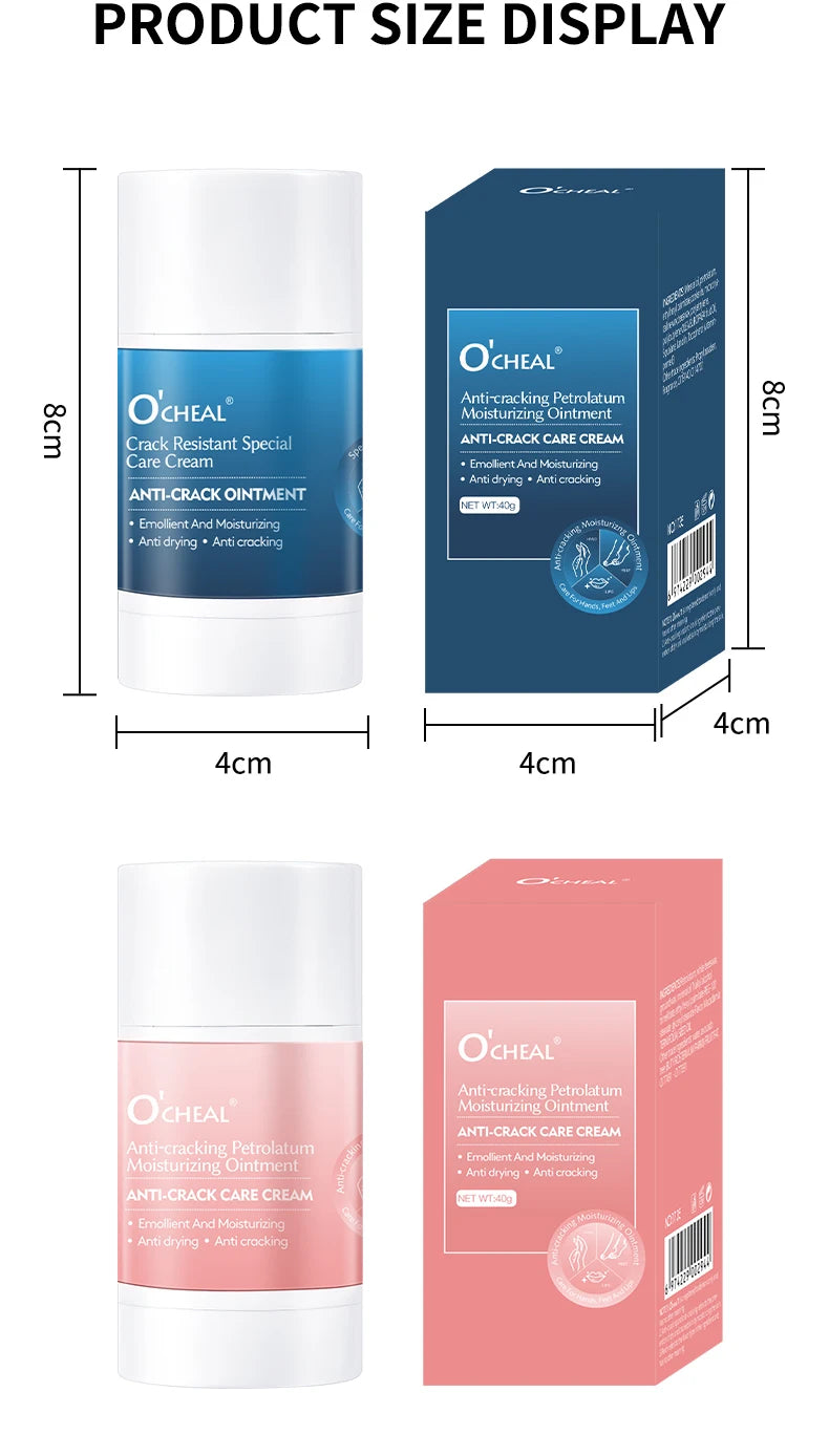 Ocheal Moisturizing Cream Anti-Drying Crack Foot Cream for Hand And Feet Skin Repair Dead Skin Removal Moisturizing Skin Care