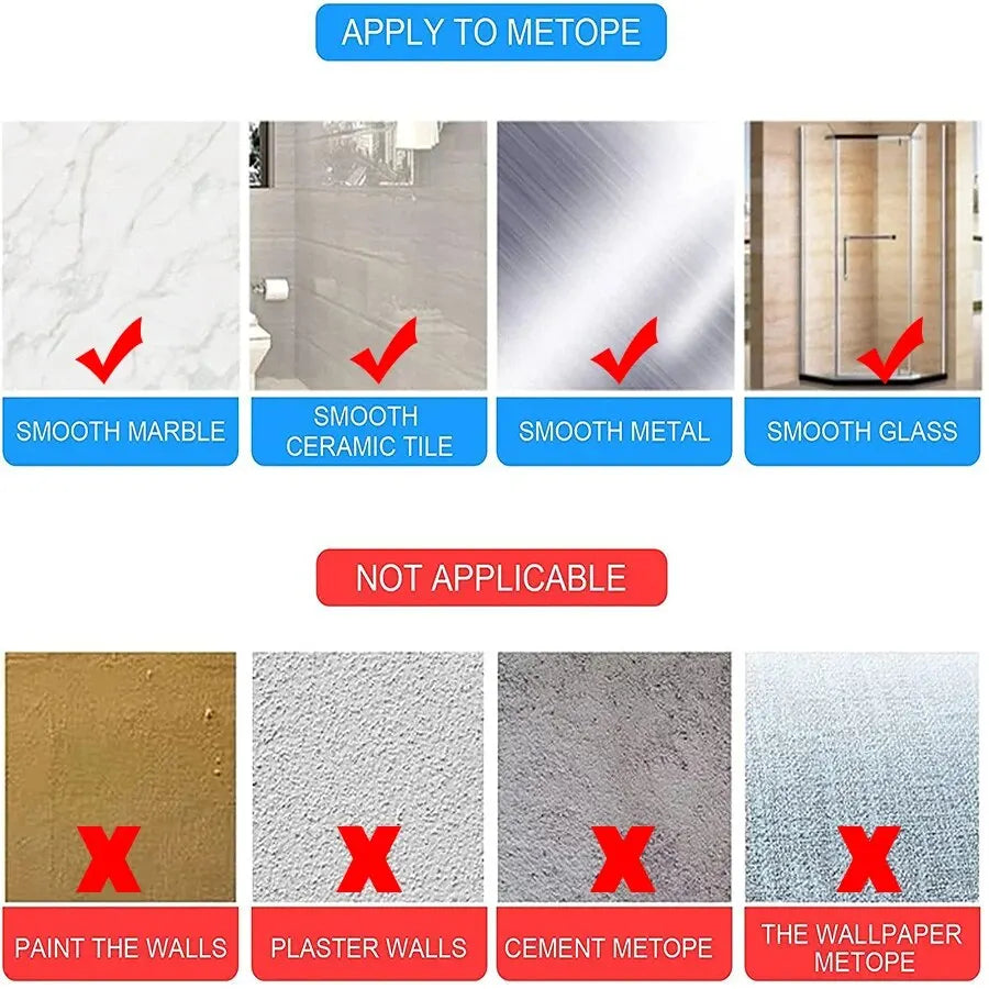 Ganchos Autoadhesivos de Acero Inoxidable Adhesivos de Pared Ganchos Colgantes Soporte para Abrigos Llaves Toallas Bolsos Sombreros Accesorios de Almacenamiento para el Hogar