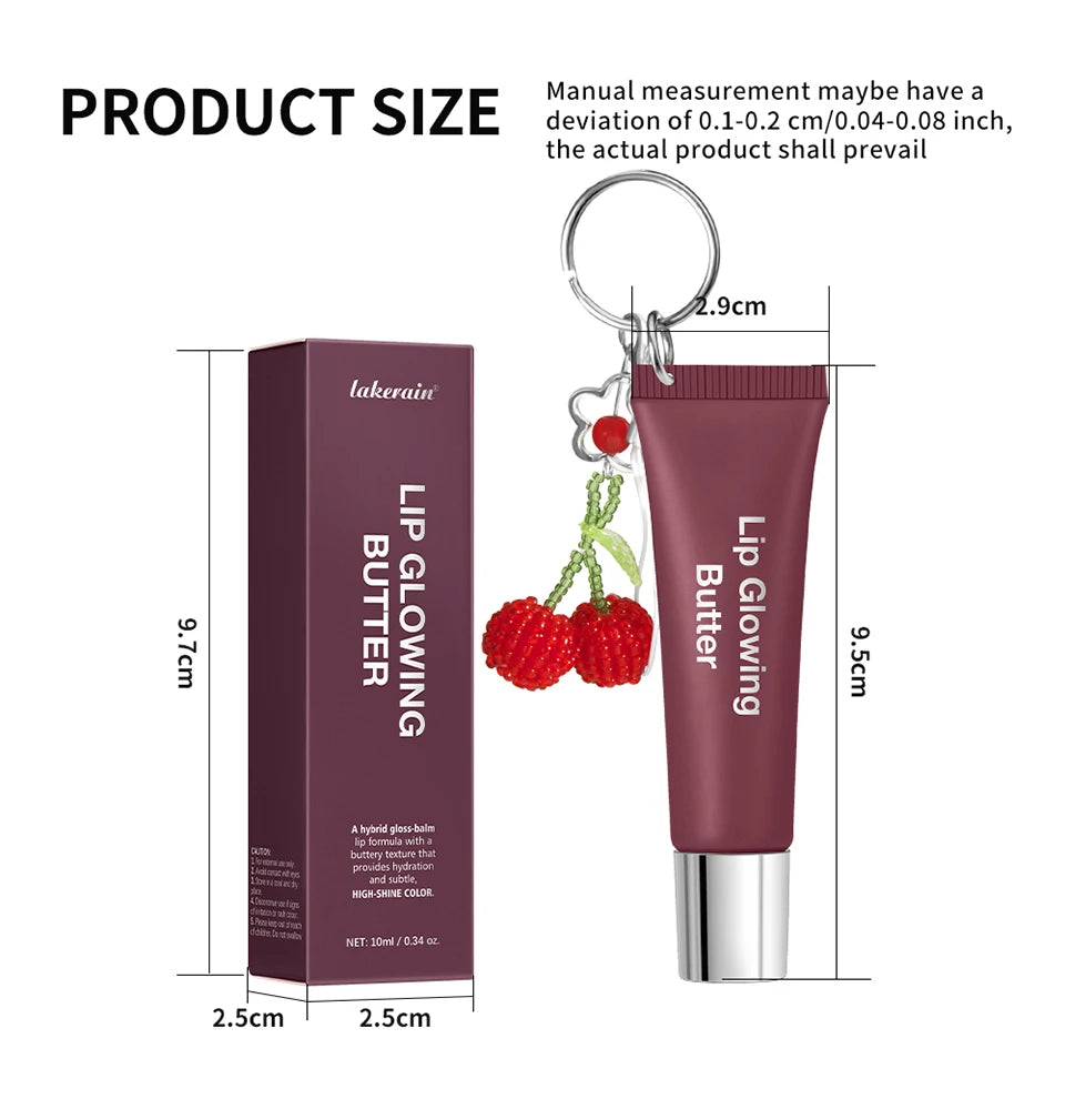 Lakerain Lip Glowing Butter Balm - Moisturizing Lip Treatment 10ml