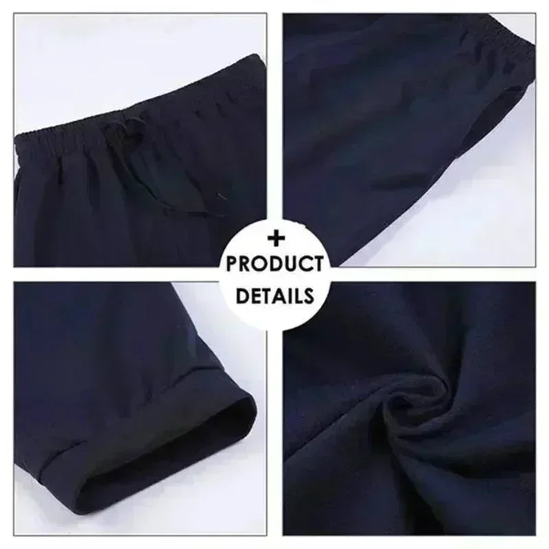 2026 New Men Printed Sweatpants Fashion Streetwear Joggers Elastic Waist Casual Pants Soft High Quality Versatile Trousers S-3XL