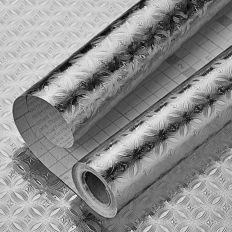 Pegatinas de pared de cocina resistentes a altas temperaturas, pegatinas a prueba de aceite, impermeables para gabinetes, estufas, papel de aluminio