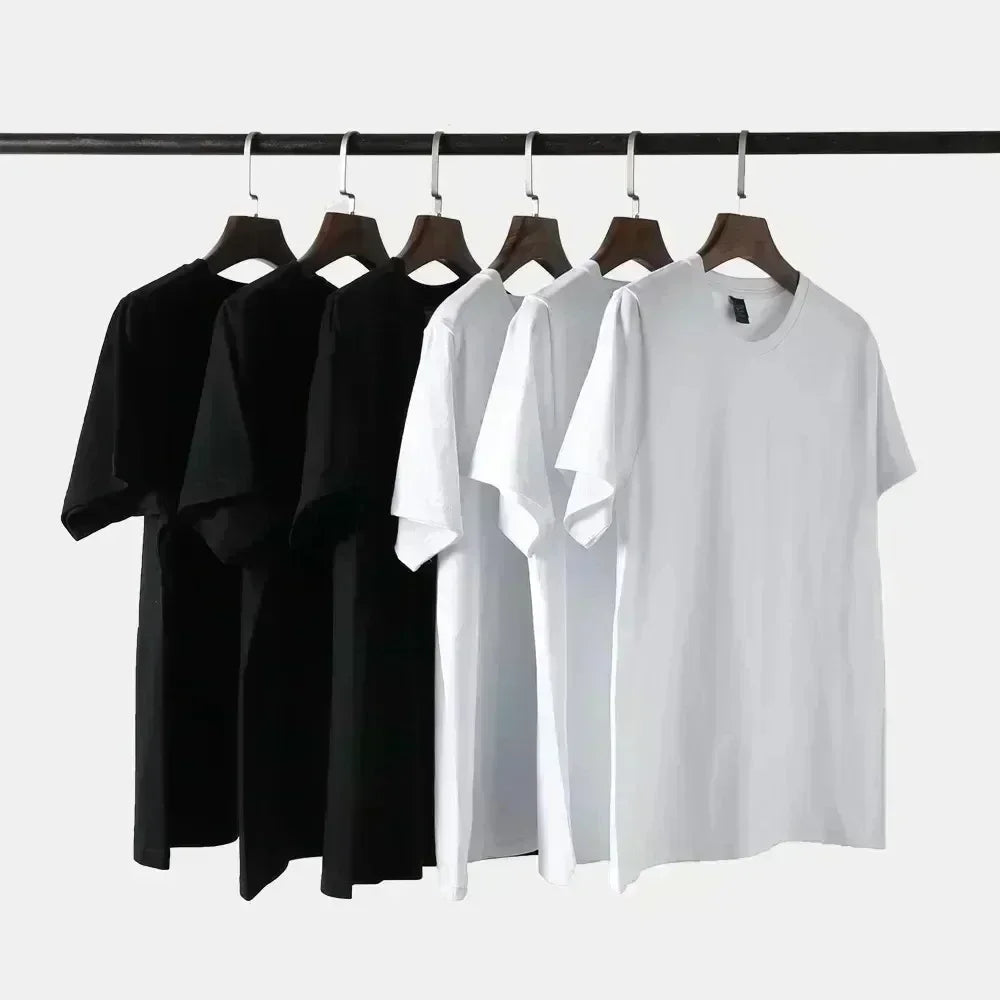 Unisex Cotton Unisex Shirt Letter Graphics Luxury Clothing Brand Spring Summer Men's Women's O-neck Tshirt