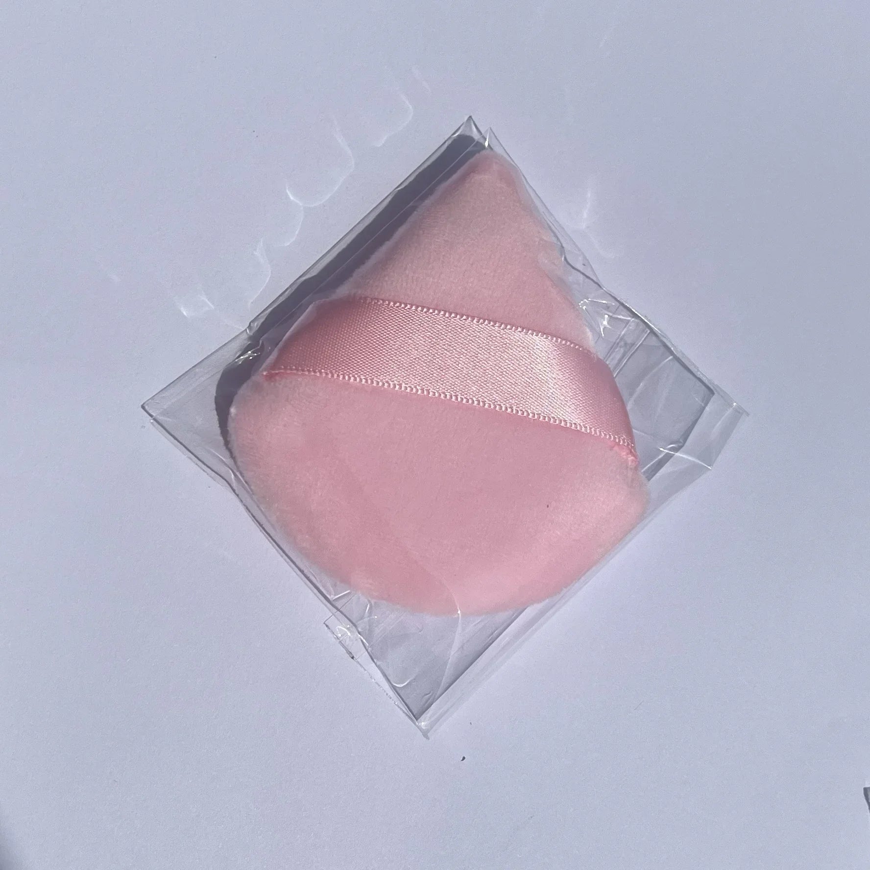 Velvet Cosmetic Powder Pufff Makeup Sponge Puff Dry Use Triangle Makeup Puff Women'S Soft Smooth Beauty Washable Face Makeup Tools