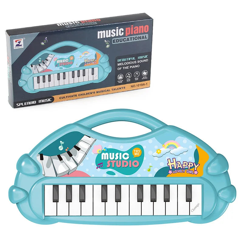 13-Key Portable Electronic Piano Toy - Educational Musical Instrument
