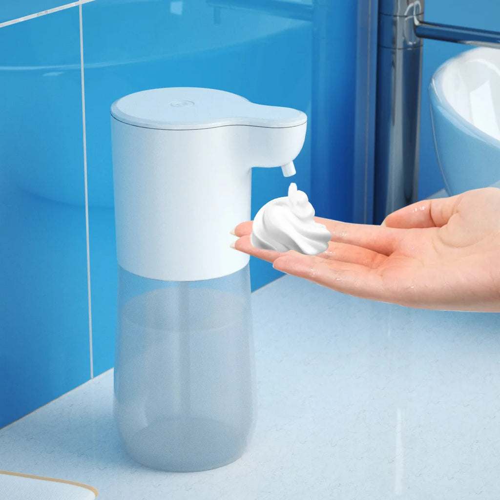 Dispensador de jabón automático sin contacto inteligente infrarrojo con espuma, máquina de espuma de limpieza de manos con inducción USB para cocina y baño