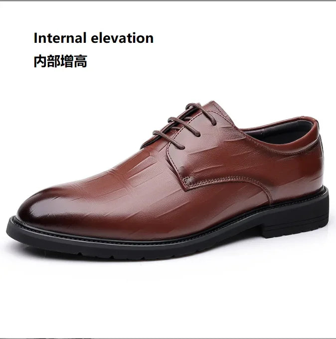 Genuine Leather Men's Oxford Dress Shoes | Business Formal"