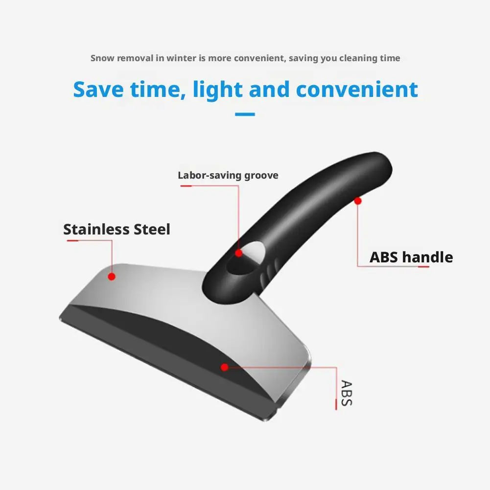 2Pcs Multifunction Car Snow Shovel Winter Windshield Defrosting Ice Scraper Tool Glass Snow Removal Tools Auto Accessories