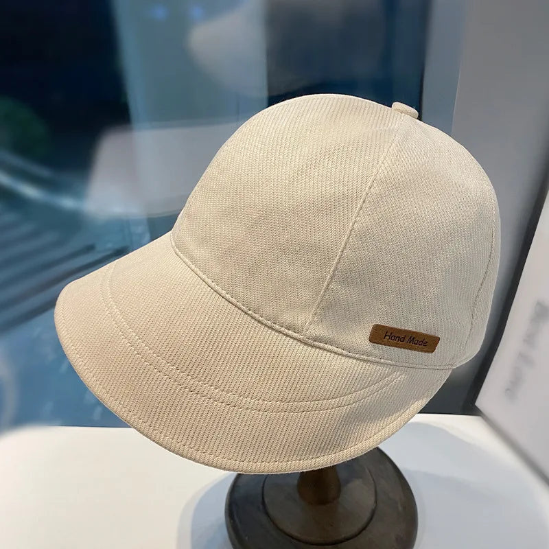 Women's Foldable Sunhat Summer Outdoor Beach Fisherman Hat Sunscreen UV Protection Cap Adjustable Cotton Wide Brim Bucket Caps