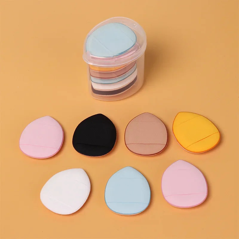 3/718pcs Fingertip Mini Puff Makeup Sponges For Foundation Powder Puffs For Loose Powder Air Cream Foundation Facial Makeup Puff