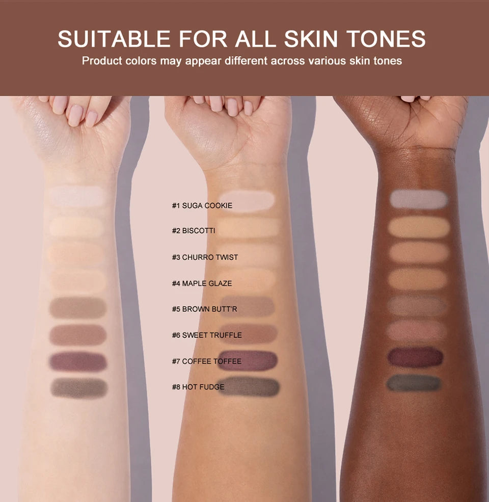 Cream Mousse Contour Bronzer Soft Blend Matte Sculpt Shading Sweat-Resistant Long Wear Natural Even Tone Facial Makeup Cosmetic