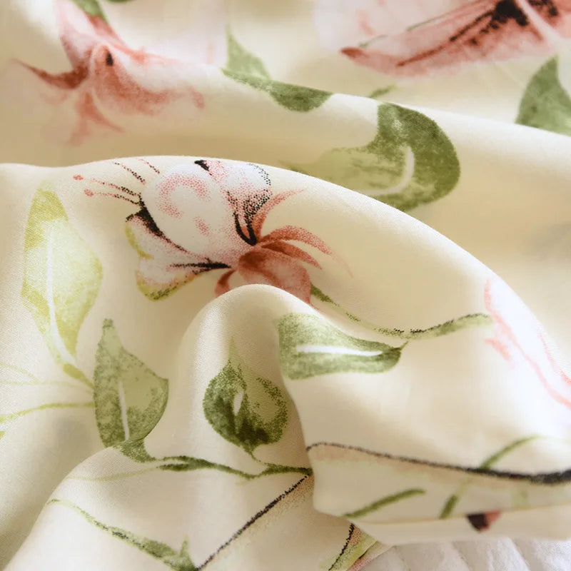 Cloud Cotton Story Women's Floral Pajama Pants - 100% Viscose Loose