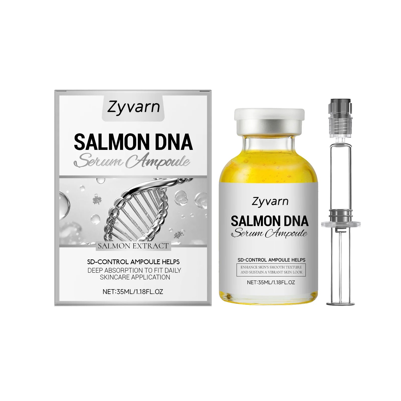 Radiance Face Ampoule Serum Daily Hydrating Moisturizing Glow Soothing Smooth Concentrated Facial Essence for All Skin Types