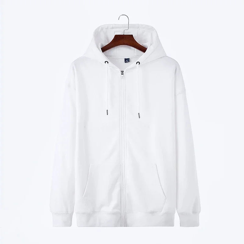 Zipper Hoodies Women'S/Men Trendy Long Sleeve Hooded Fleece Sweatshirt Casual Campus Streetwear Sportswear s High Quality