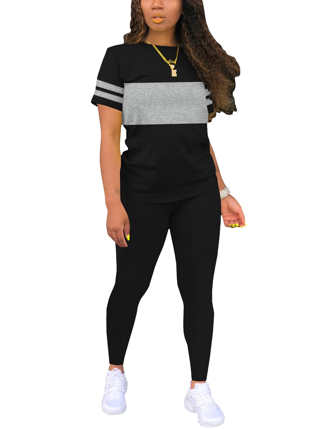 Women's Summer Casual Set – Fashionable Loose Fit Comfortable Ensemble