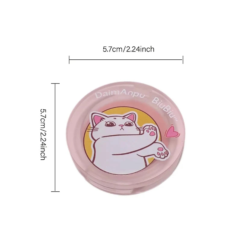 Matte 3D Single Color Blush Natural Cheek Tint Waterproof Face Contouring Powder Soft Korean Style Female Makeup Brightening
