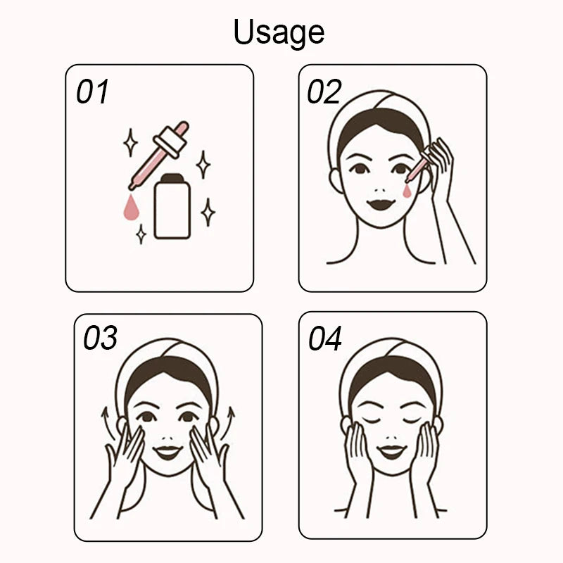 Amococo 2pcs Facial Serum Ceramide Essence 5% Fruit Acid Essence 10% Face Moisturizer Serum with Hyaluronic Acid Hydrating Brightening Skin Care Essence Lightweight Daily Skincare for Women Men 30ml