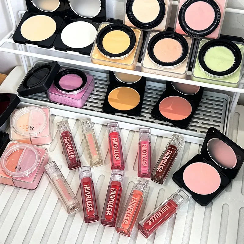 Fashion Loose Powder Baked Setting Long Lasting Control Oil Makeup Powder Face Matte Waterproof Brightening Nature Concealer