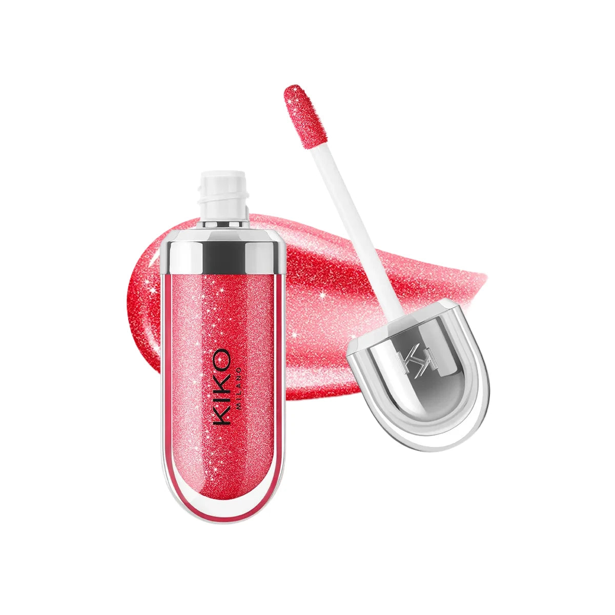 Kiko 3D Hydra Lipgloss - Moisturizing Shimmer Lip Gloss, Pearly Mauve