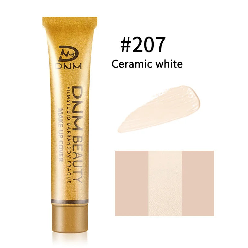 DNM High Quality Covering Concealer Makeup Moisturizing Face Concealer Foundation Waterproof Lasting Concealer Covering Cream