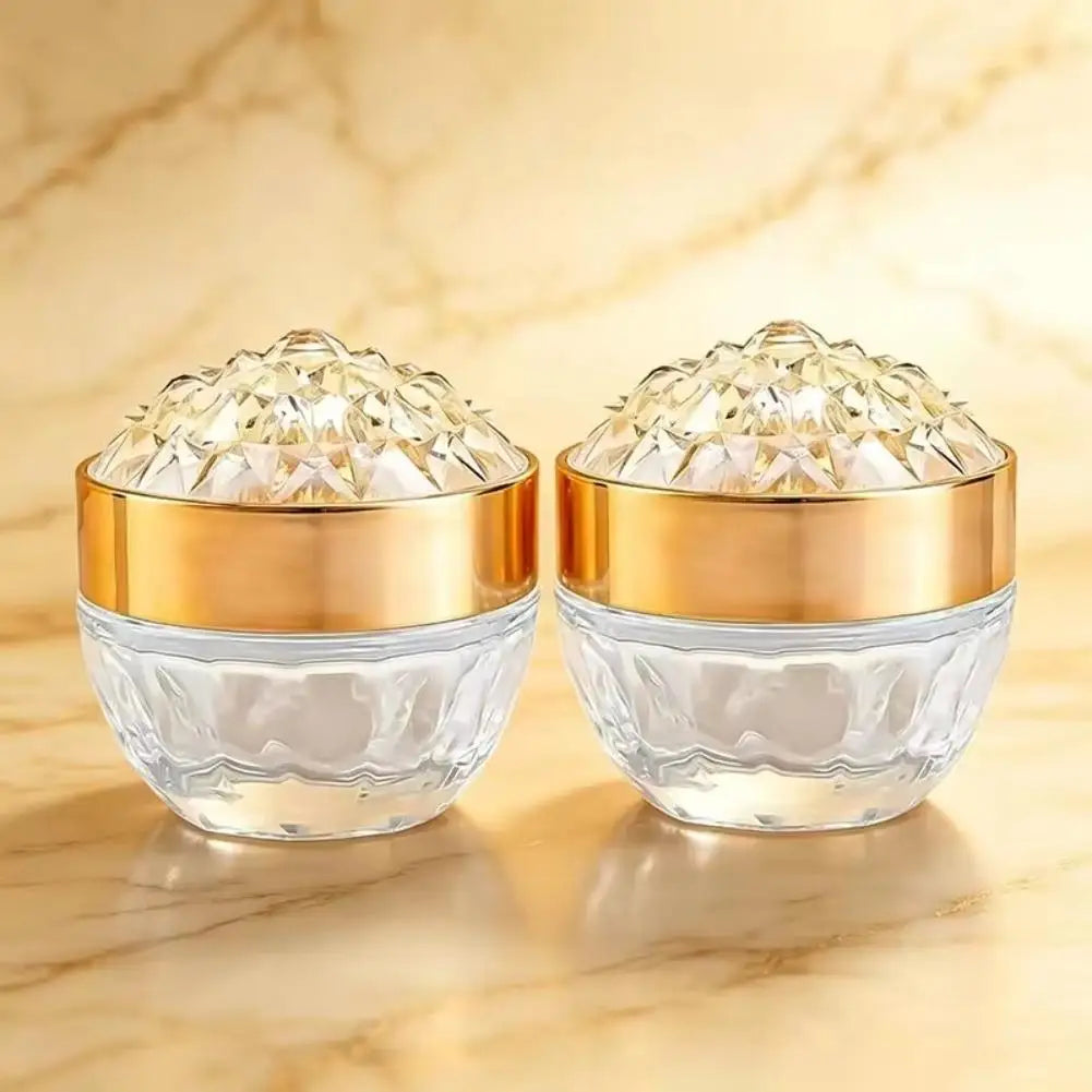 Empty Portable Mini Clear Glass Refillable Inner Liner Sub Packaging Eye Face Cream Travel Cosmetic Storage Containers