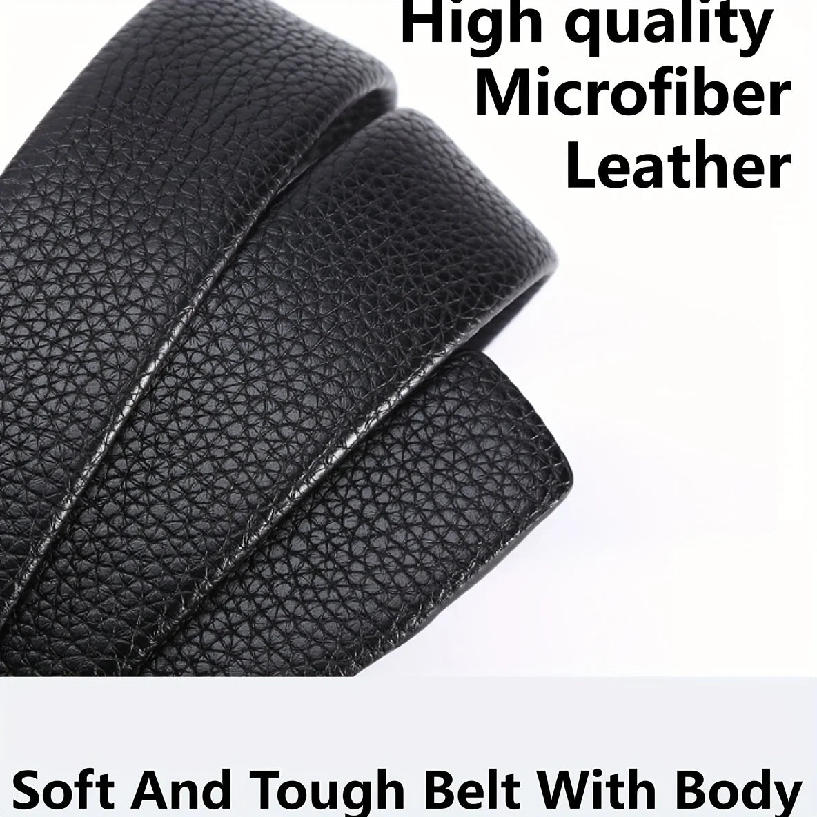 Men's Business Belt - Genuine High Quality Alloy Automatic Buckle Belt, Fashionable Buckle Fashionable Luxury Casual Belt