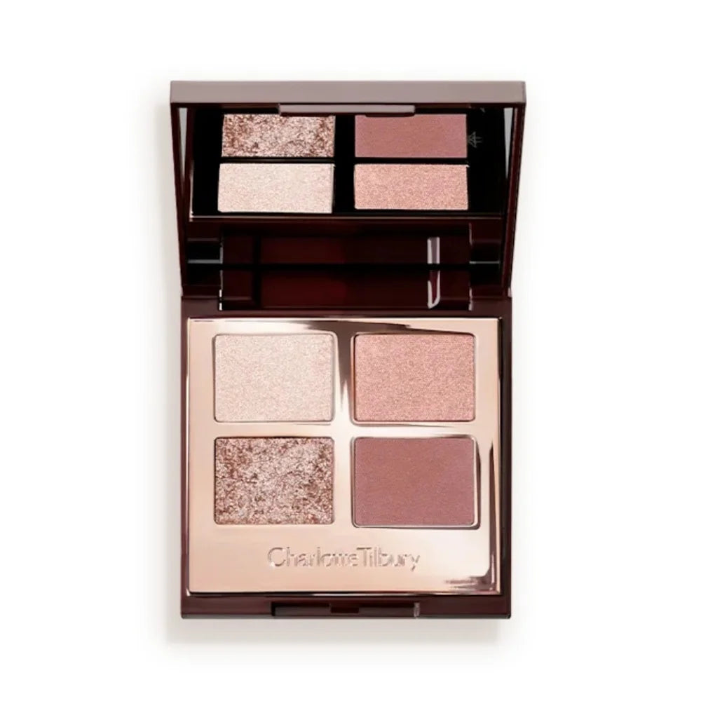 Charlotte Tilbury Super Nudes Easy Eye Palette Luxury Mini 6-shade Nude Eyeshadow Palette Satin-matte Shimmer Metallic Finishes