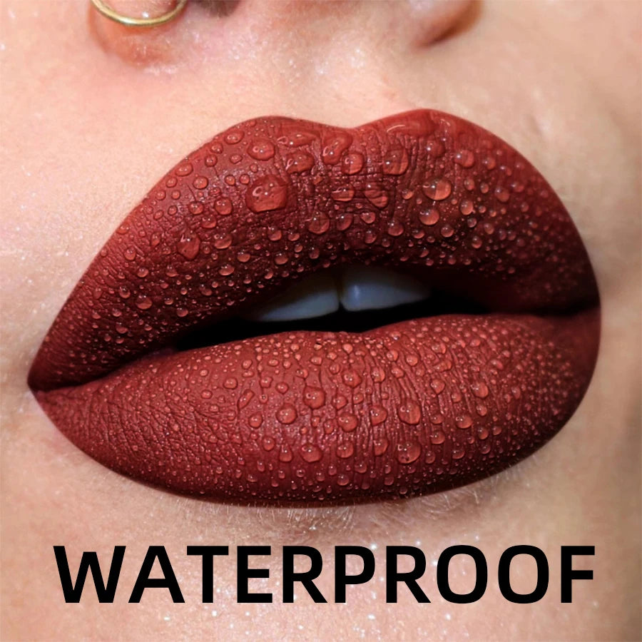 MCD Matte Velvet Liquid Lipstick - Waterproof Long-Lasting Lip Gloss