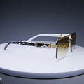 Fashion Rimless Sunglasses Men Women Populare Frameless Sun Glasses Male Female Classic Small Square Summer Traveling Shades