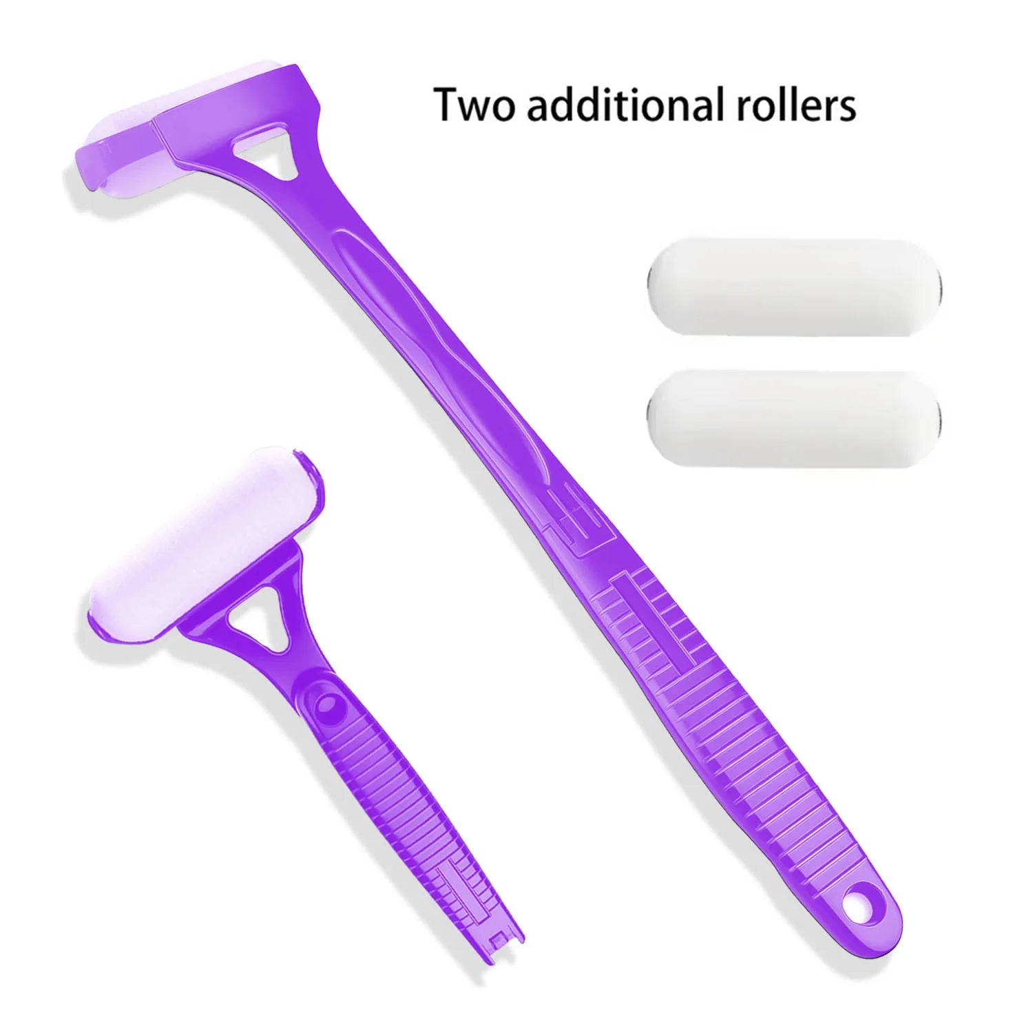 Lotion Applicator Self Sunscreen Tanning Back Applicator Stick Portable Long Handle Foldable With Two Replacement Heads