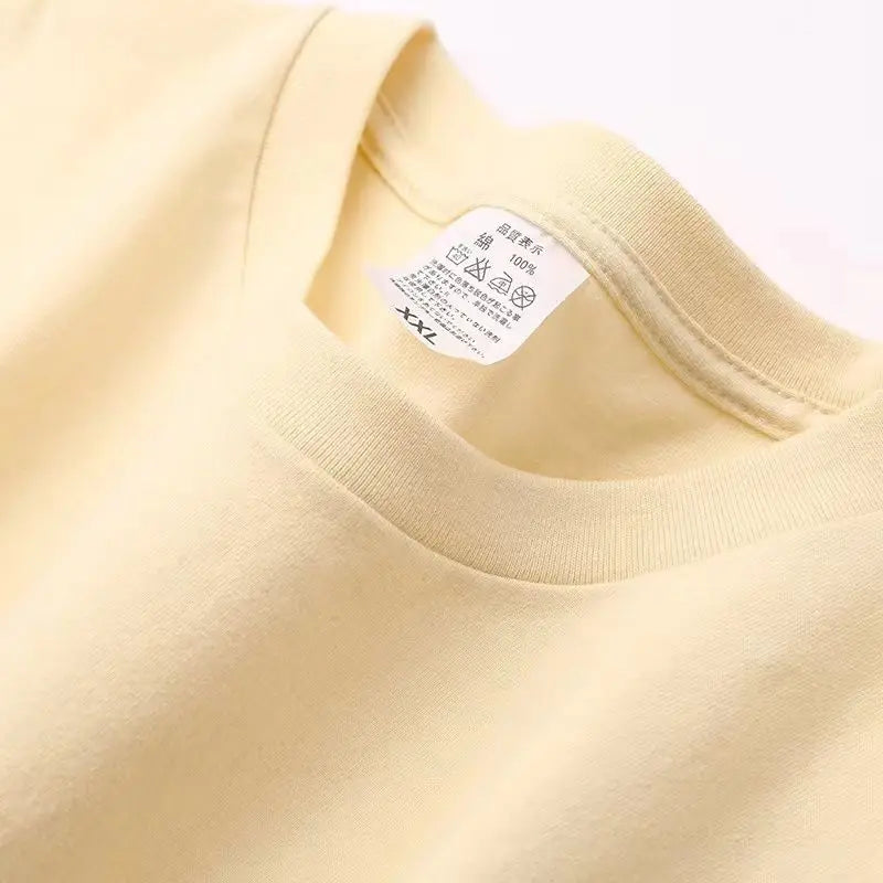 Summer Men's and Women's Purple Short Sleeve T-Shirt, 100% Cotton Round Neck Loose Unisex Tee, Breathable and Comfortable