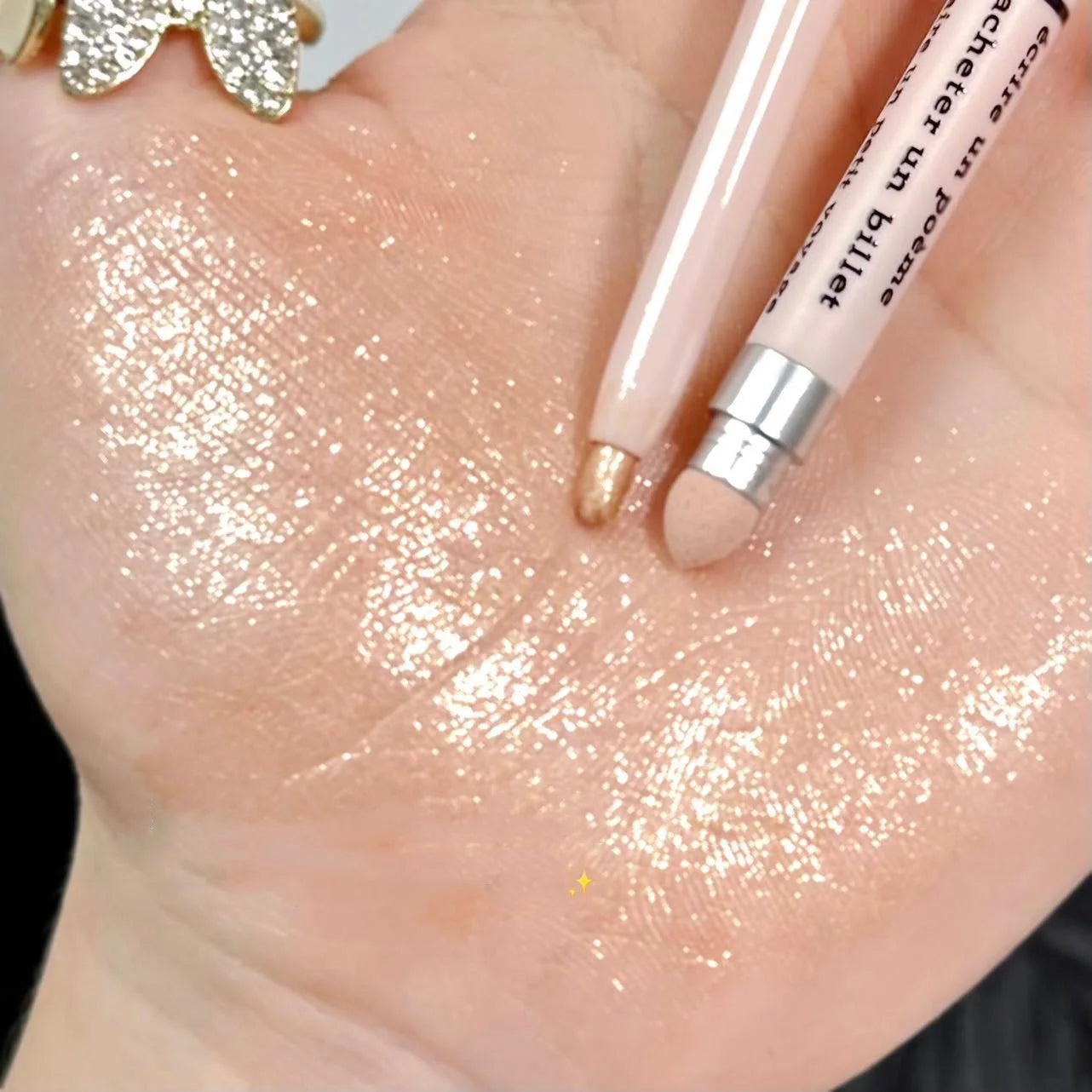 Double-end Lying Silkworm Eyeliner Pencil Diamond Glitter Matte Aegyosal Pen Brightening Cream Eyeshadow Highligher Makeup