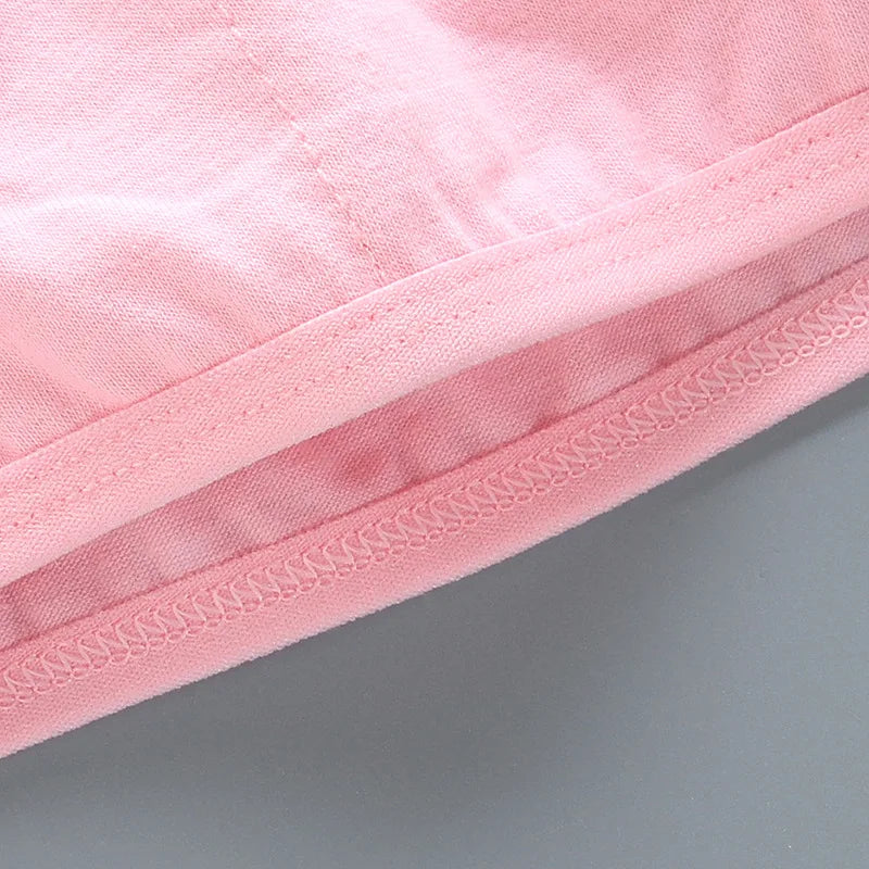 5PCS/Lot Teeange Girls Small Training Bras Purbery School Girl Sports Bra Children Detachable Chest Pad Underwear Kids Tube Tops