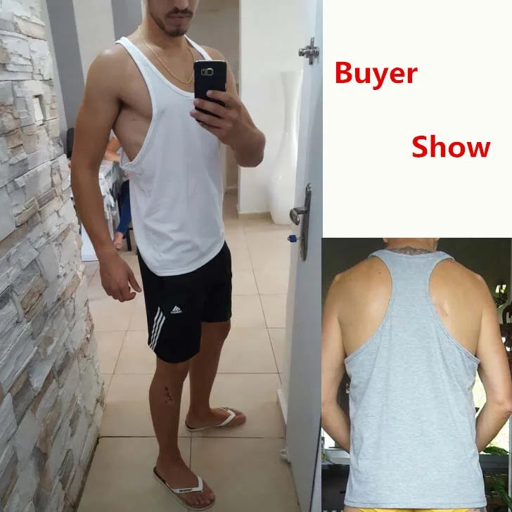 2023 New Bodybuilding Brand Jogger Gym Singlet Training Bodybuilding Tank Top Vest Shirt Sleeveless Fitness Cotton Shirt For Men