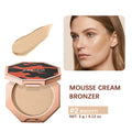 Cream Mousse Contour Bronzer Soft Blend Matte Sculpt Shading Sweat-Resistant Long Wear Natural Even Tone Facial Makeup Cosmetic