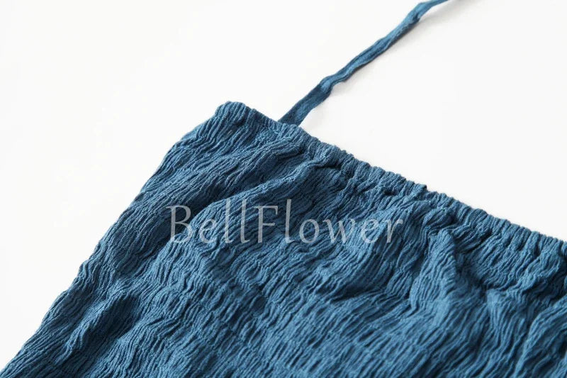Beach Sexy Boho Maxi Dress Summer Women Backless VERGOODR Smock Holiday Lace Up Cotton Long Dresses Hippie Free Shipping