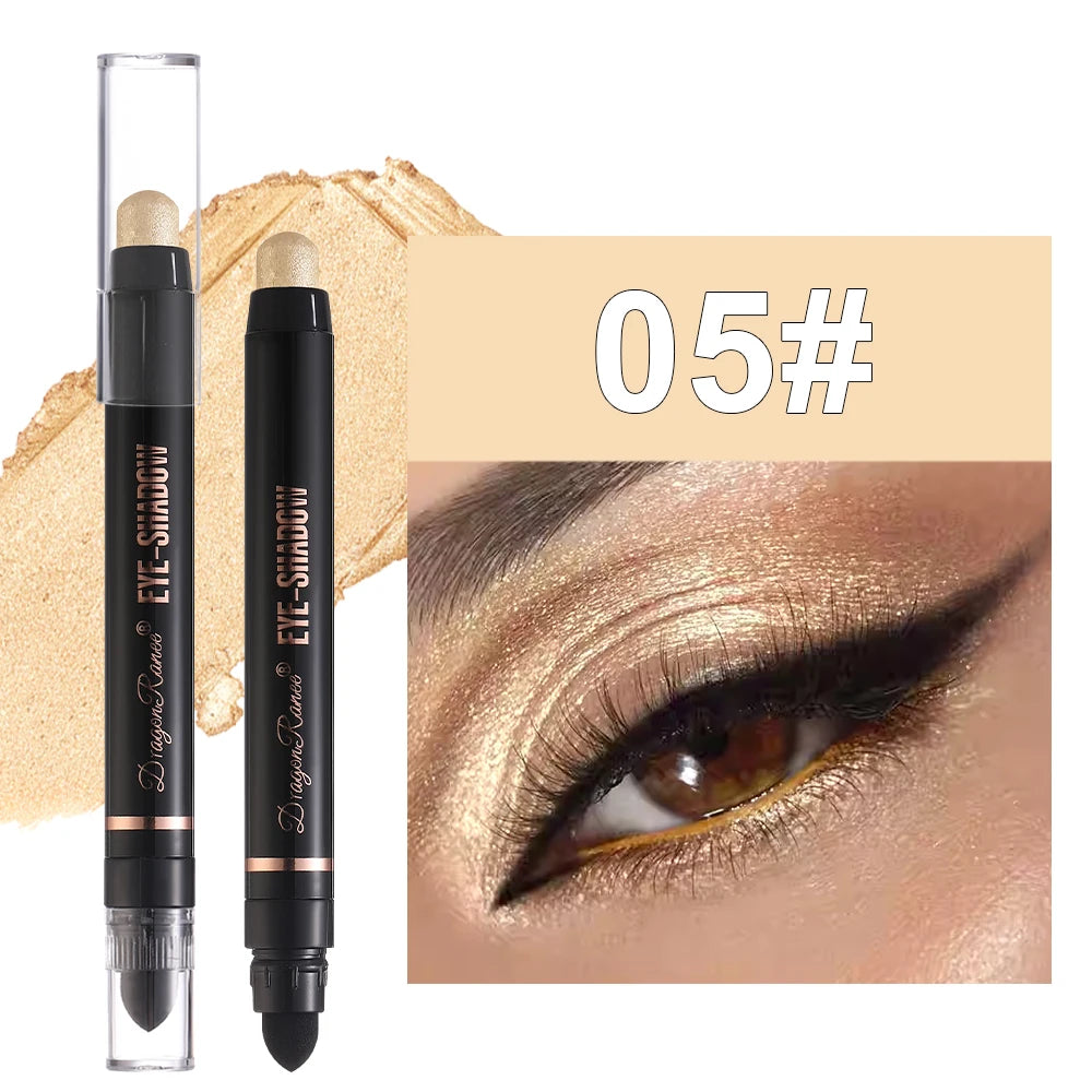 Eyeshadow Pen Pearlescent Liquid Waterproof With One Touch Application For All Day Wear Silky Shimmering