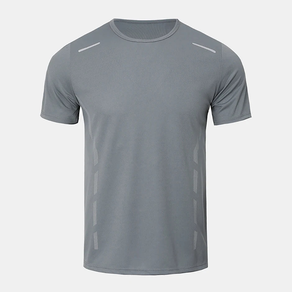 6/4 Pcs Men's Summer Multicolor Quick-drying Sports Short-sleeved Youth Running Fitness Basketball Football Breathable T-shirt