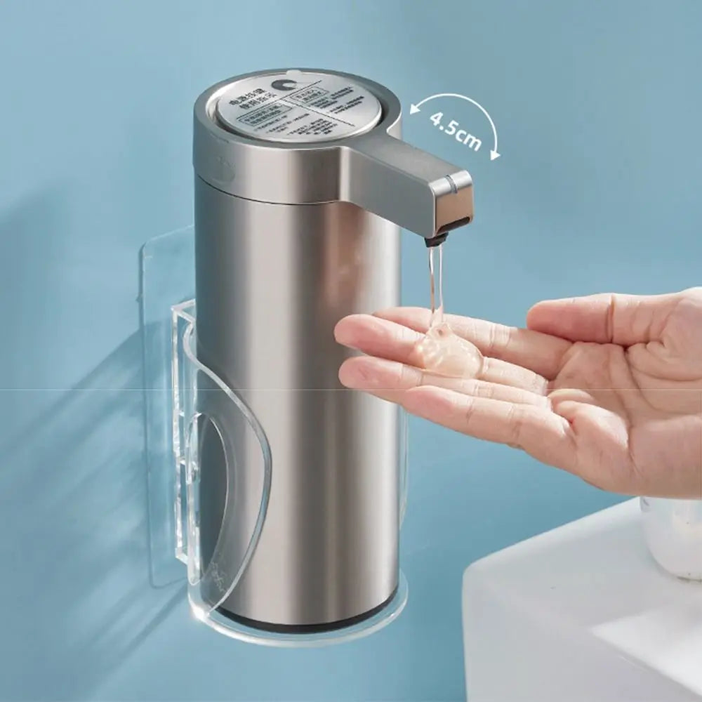 Dispensador automático de jabón sin contacto de acero inoxidable 304 a prueba de agua, máquina inteligente de desinfectante de manos reutilizable