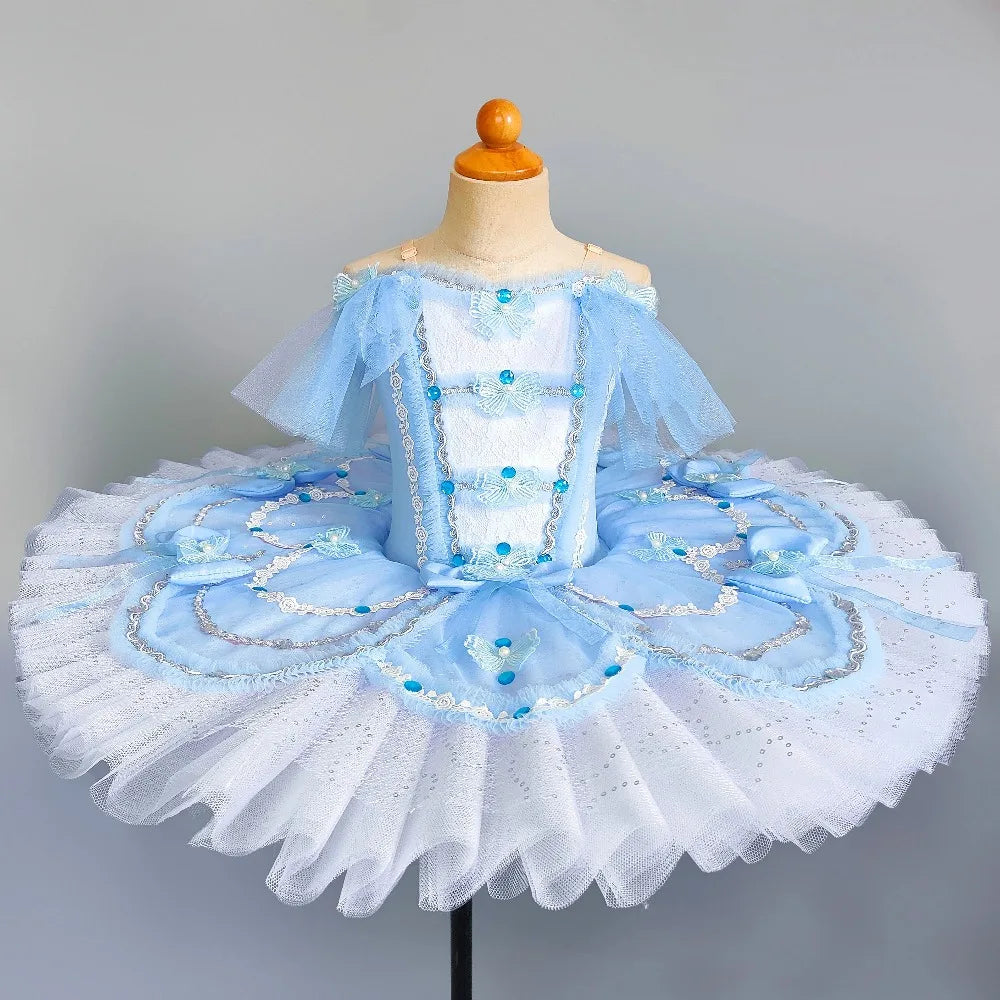 Princess Performance Fairy Tutu Kids Clothes Ballet Leotards for Girls Dress Stage Costumes Dance Wear Summer Children Clothing