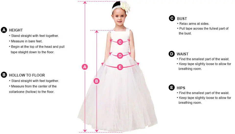 Customized Pink Flower Girl Dresses For Wedding Sequins With Bow Knee Length Cute Princess Birthday Party First Communion Gown