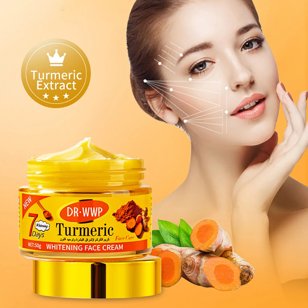 Turmeric Facial Serum Skincare Moisturizing Facial Exfoliating Body Lotion Hydrating Brightening Skin Softening Body Care Scrub