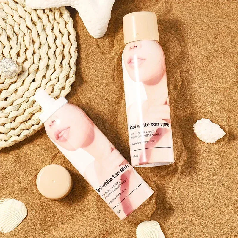 150ml Korean Idol Spray Body Foundation Concealer Brighten Whitening Moisturizing Bb Cream Base Face Foundation Liquid